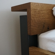 アイアン&オークのベッドにカップホルダーの特別仕様画像11